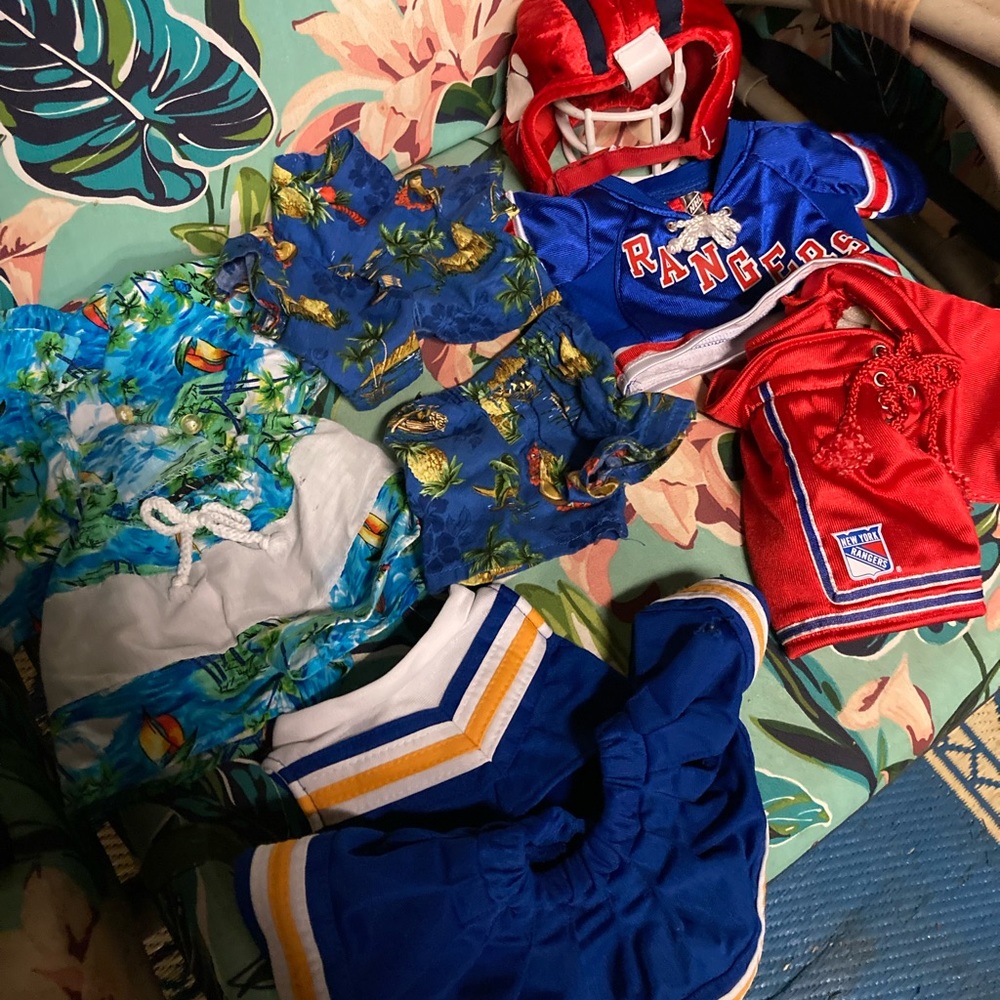 Build a bear clothes lot
